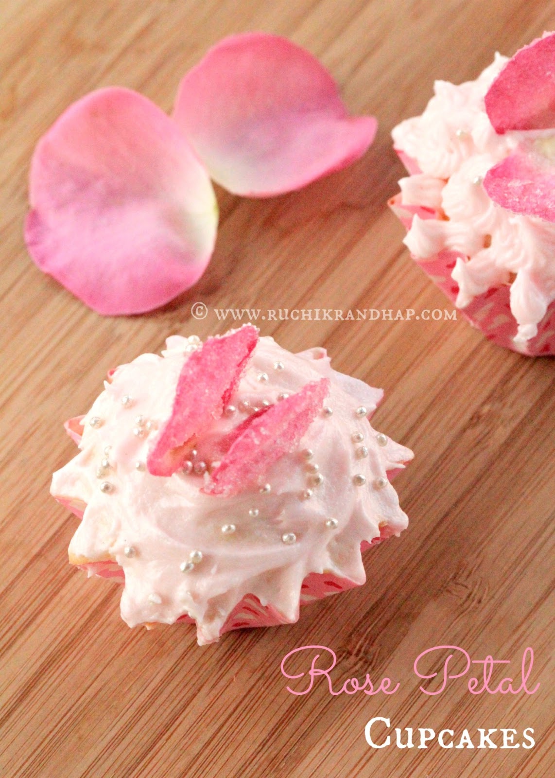 Flower clearance petal cupcakes